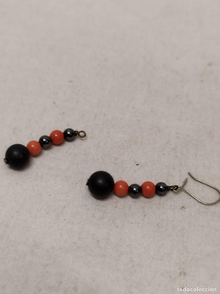 Joyeria: Antigua pareja de pendientes, uno a restaurar. - Foto 5