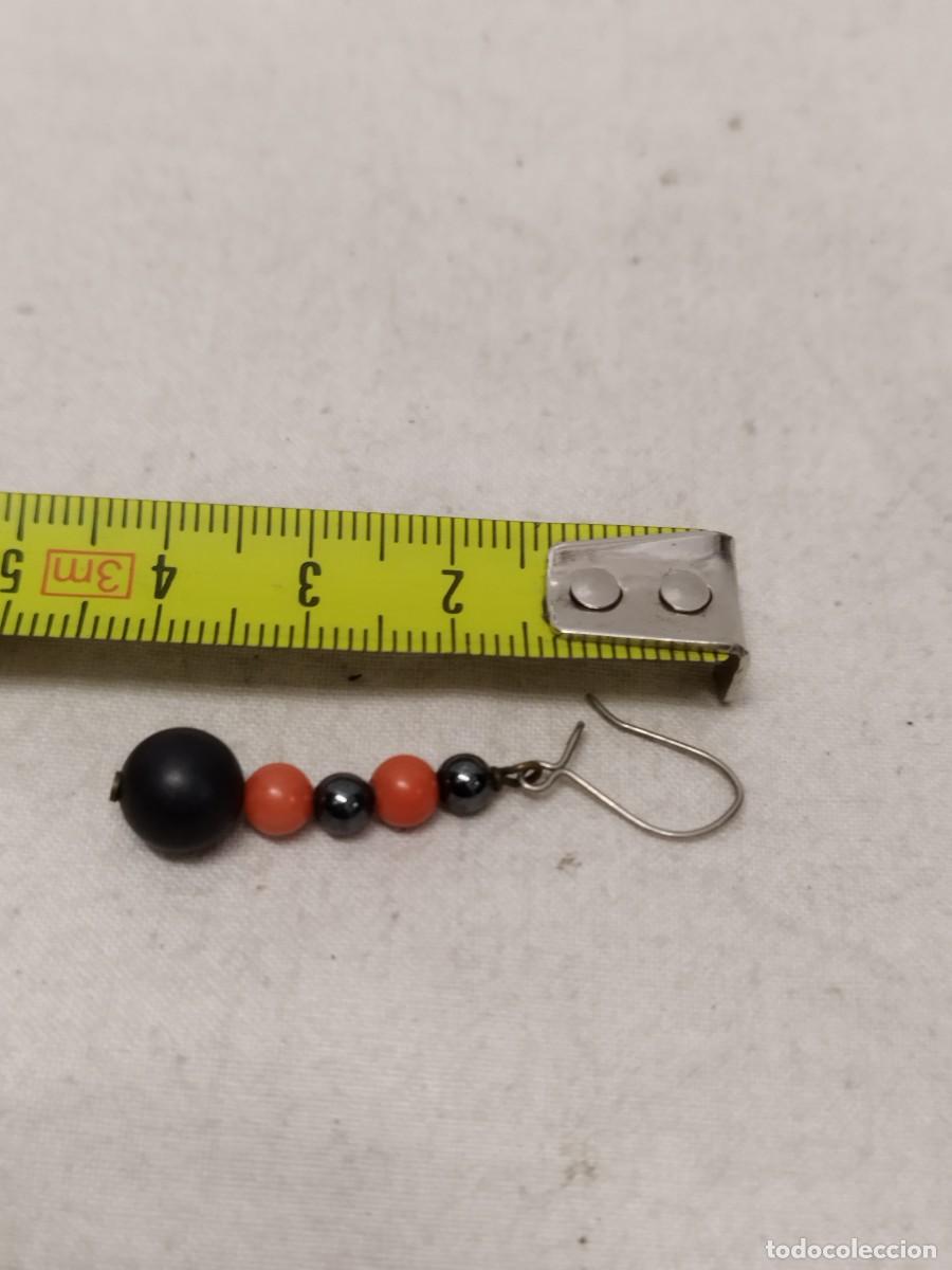 Joyeria: Antigua pareja de pendientes, uno a restaurar. - Foto 6