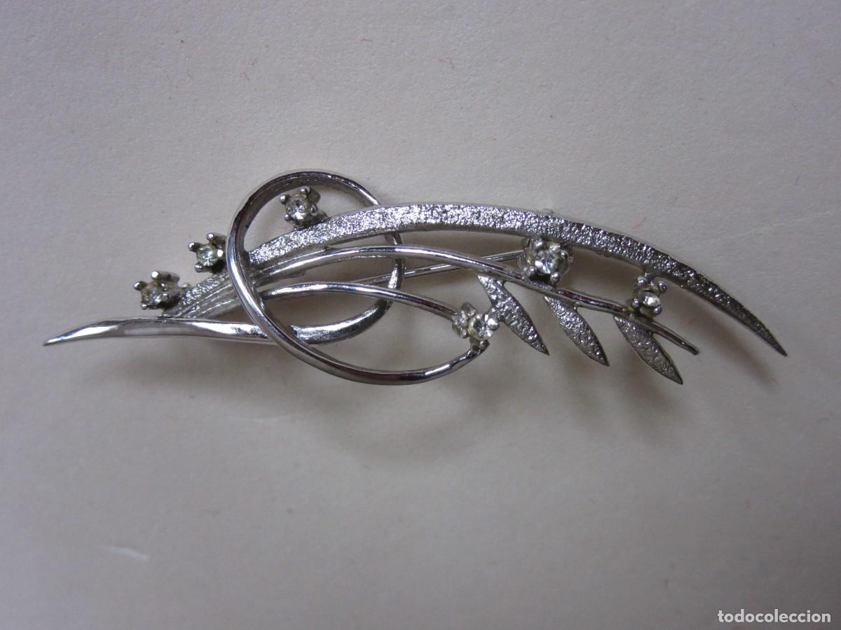 Joyeria: BROCHE EN FORMA DE RAMITA EN PLATA 835 - Foto 1