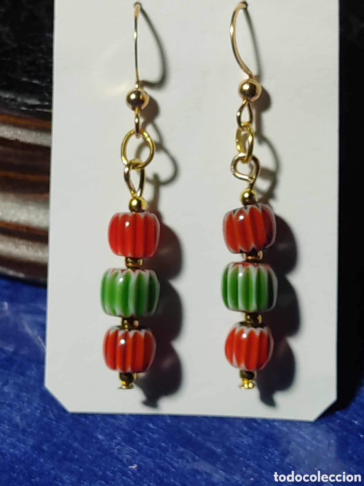 Joyeria: Pendientes de cristal de Murano. - Foto 3