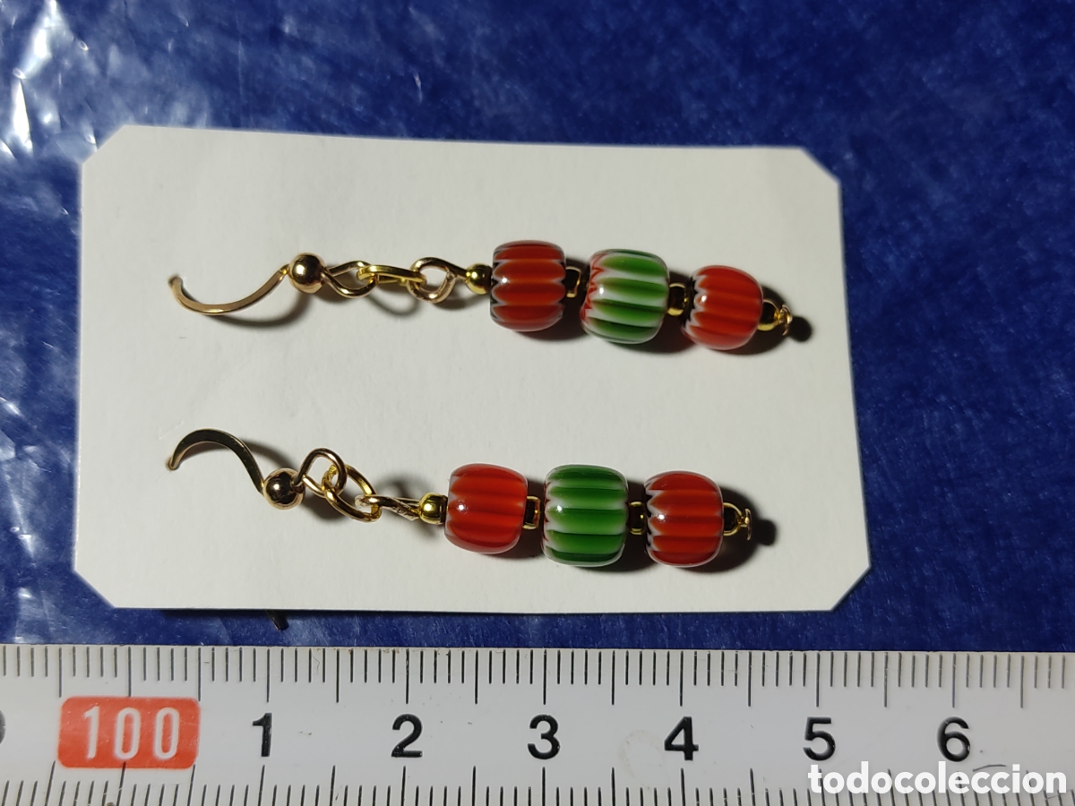 Joyeria: Pendientes de cristal de Murano. - Foto 5