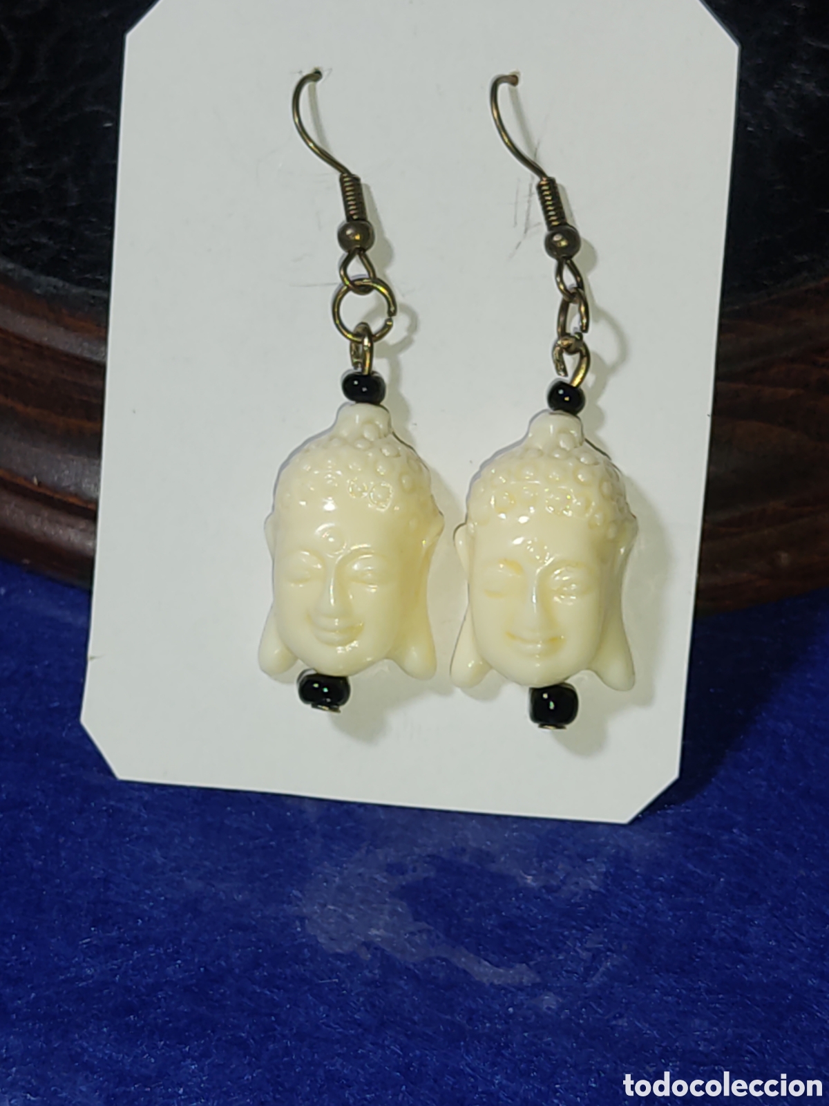 Joyeria: Pendientes diosa Shiva de cinabrio. - Foto 5