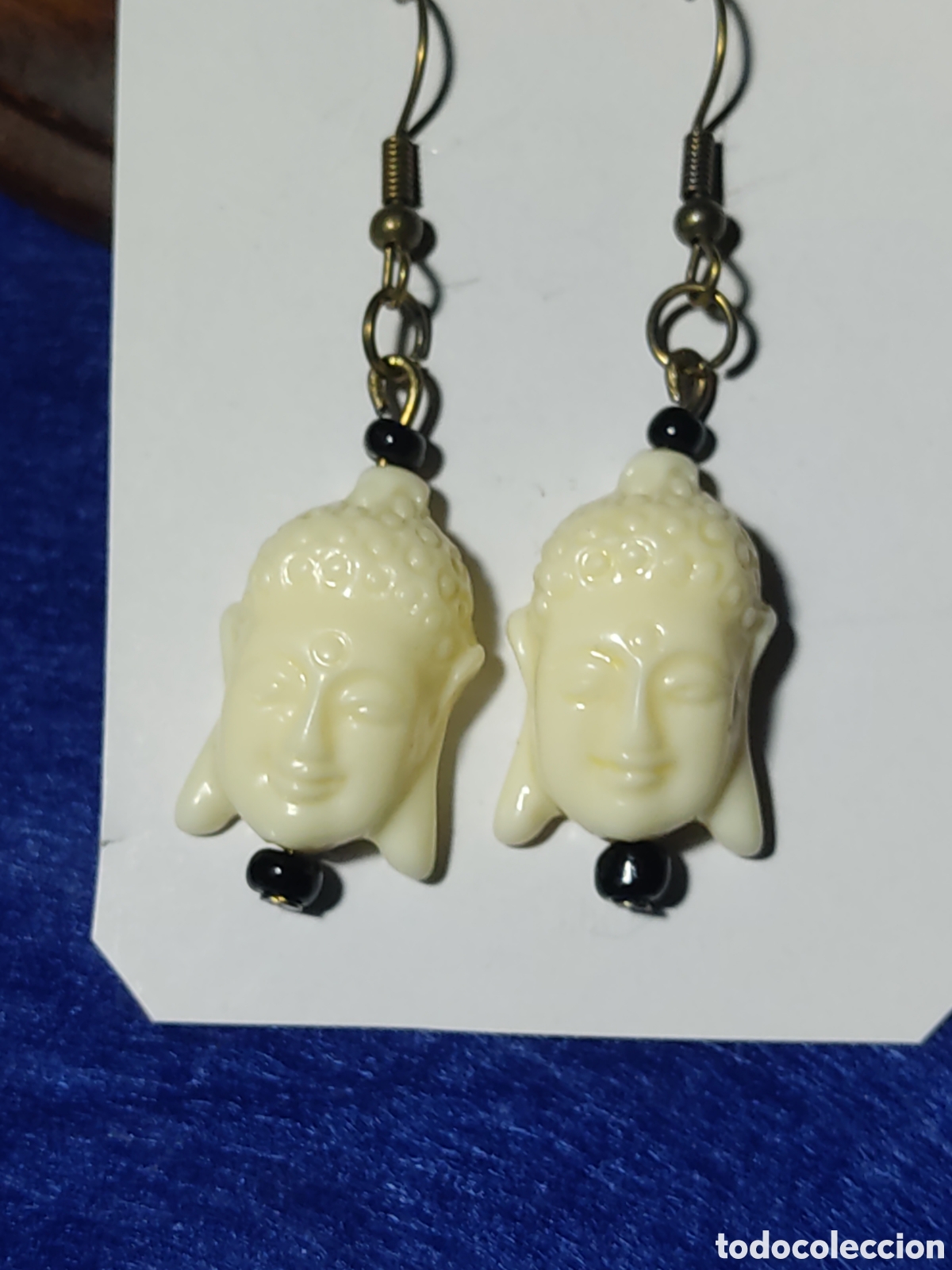 Joyeria: Pendientes diosa Shiva de cinabrio. - Foto 1