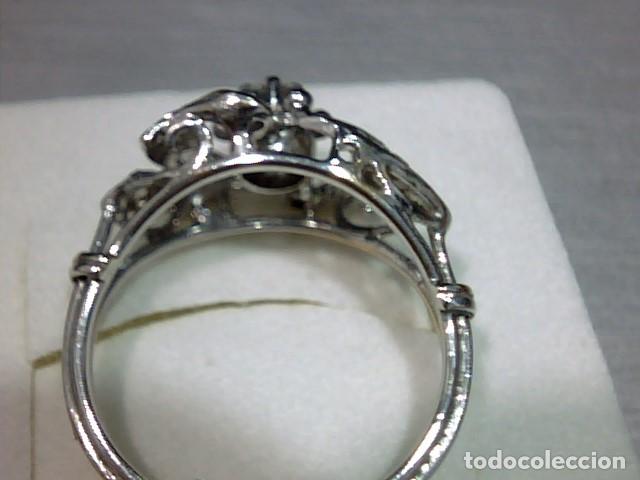 Joyeria: anillo oro blanco y diamantes - Foto 2