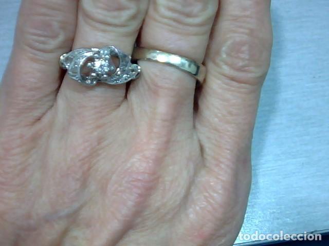 Joyeria: anillo oro blanco y diamantes - Foto 5