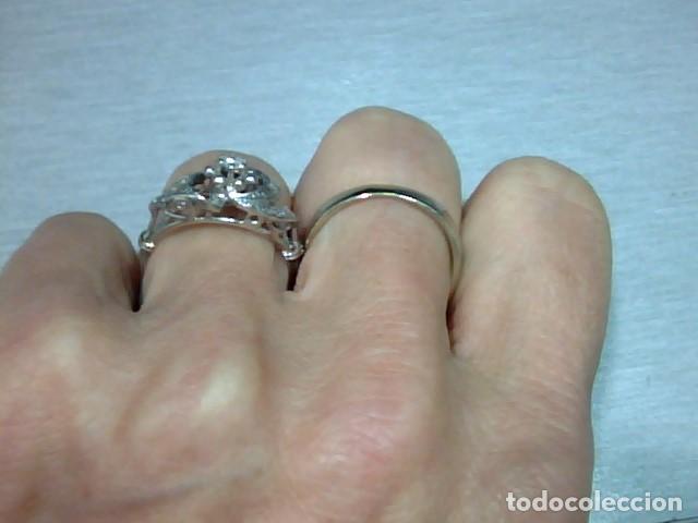 Joyeria: anillo oro blanco y diamantes - Foto 6