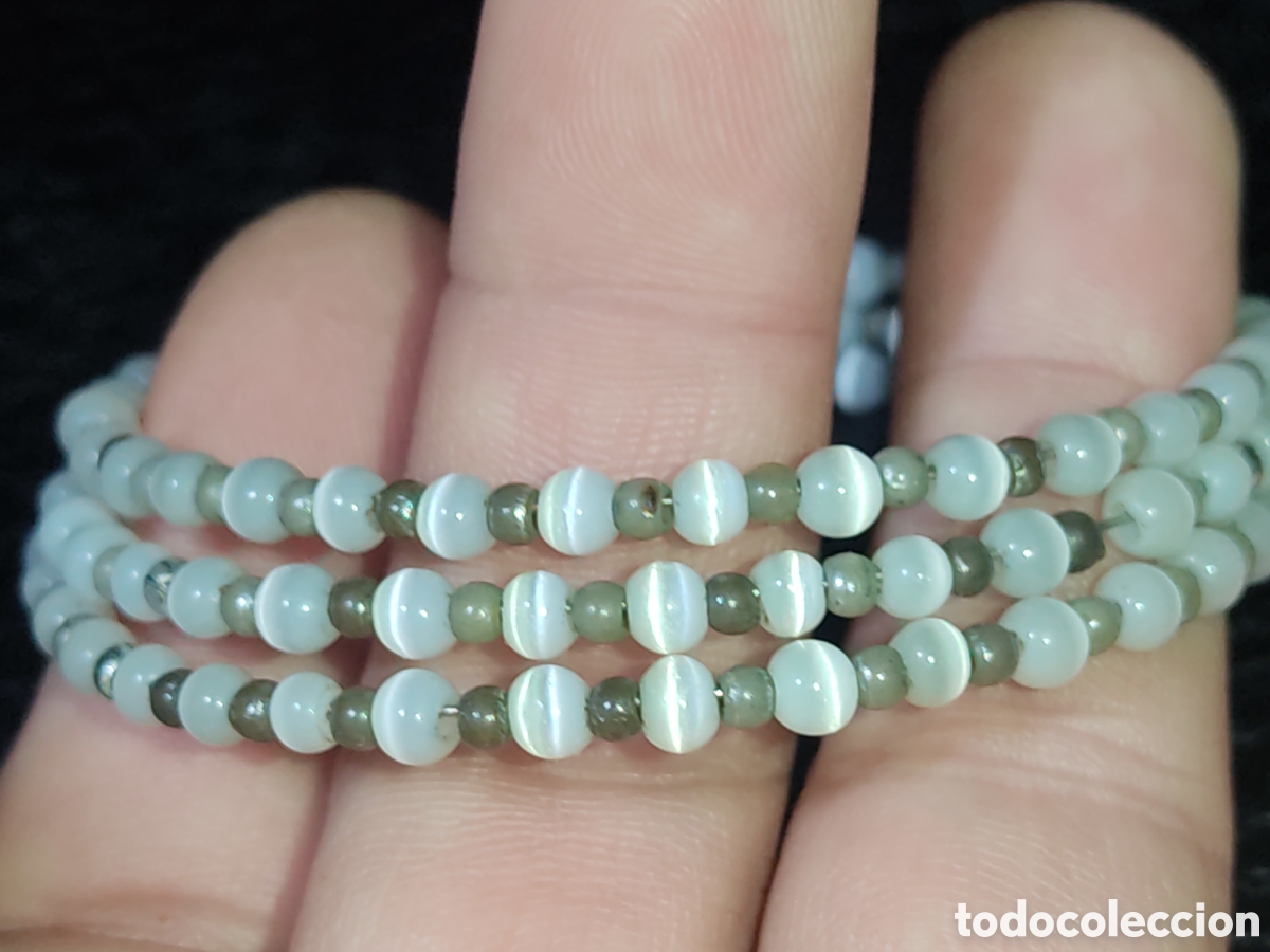 Joyeria: Pulsera de n&aacute;car de vueltas.Vintage. - Foto 3