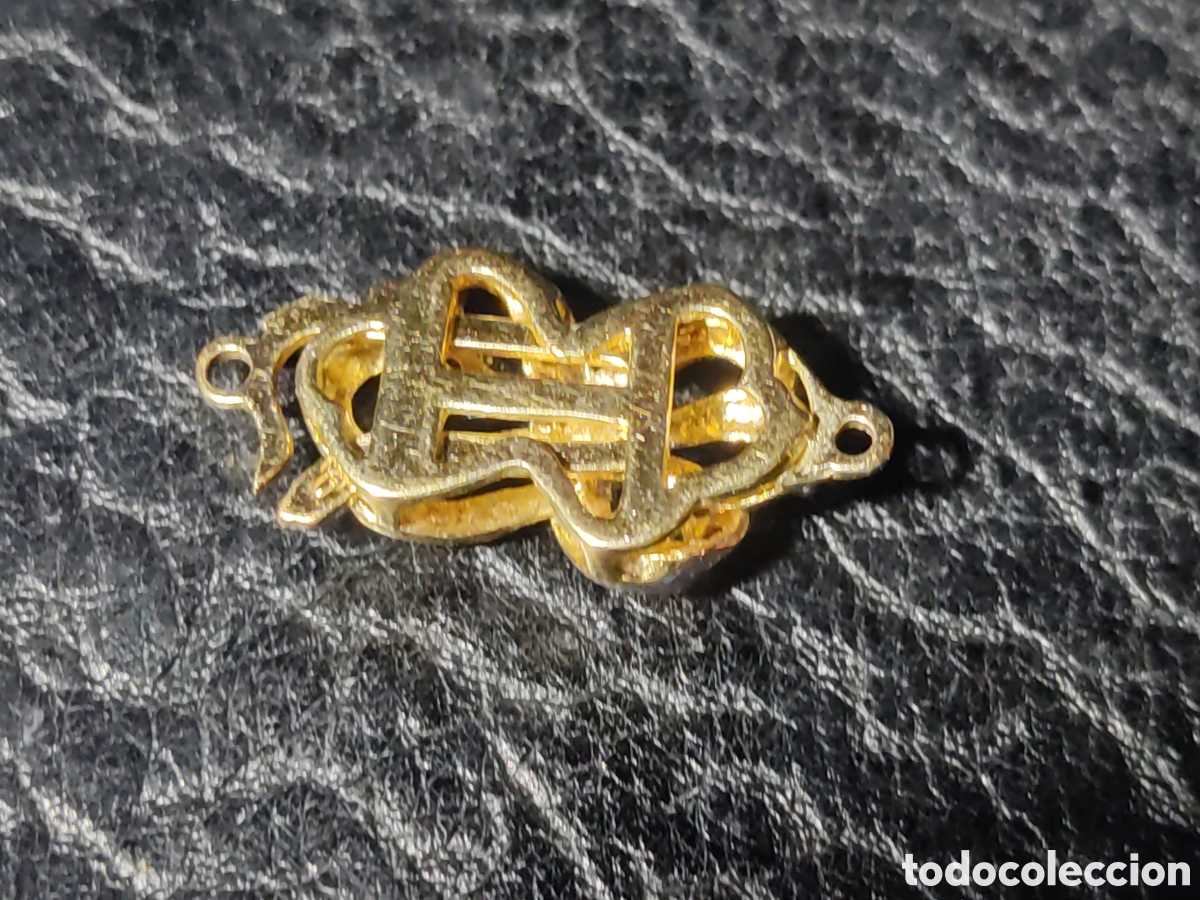 Joyeria: Broche,cierre para collar de plata dorada contrastada 935. - Foto 5