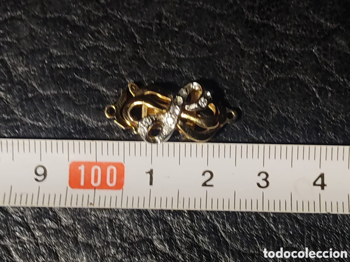 Joyeria: Broche,cierre para collar de plata dorada contrastada 935. - Foto 6
