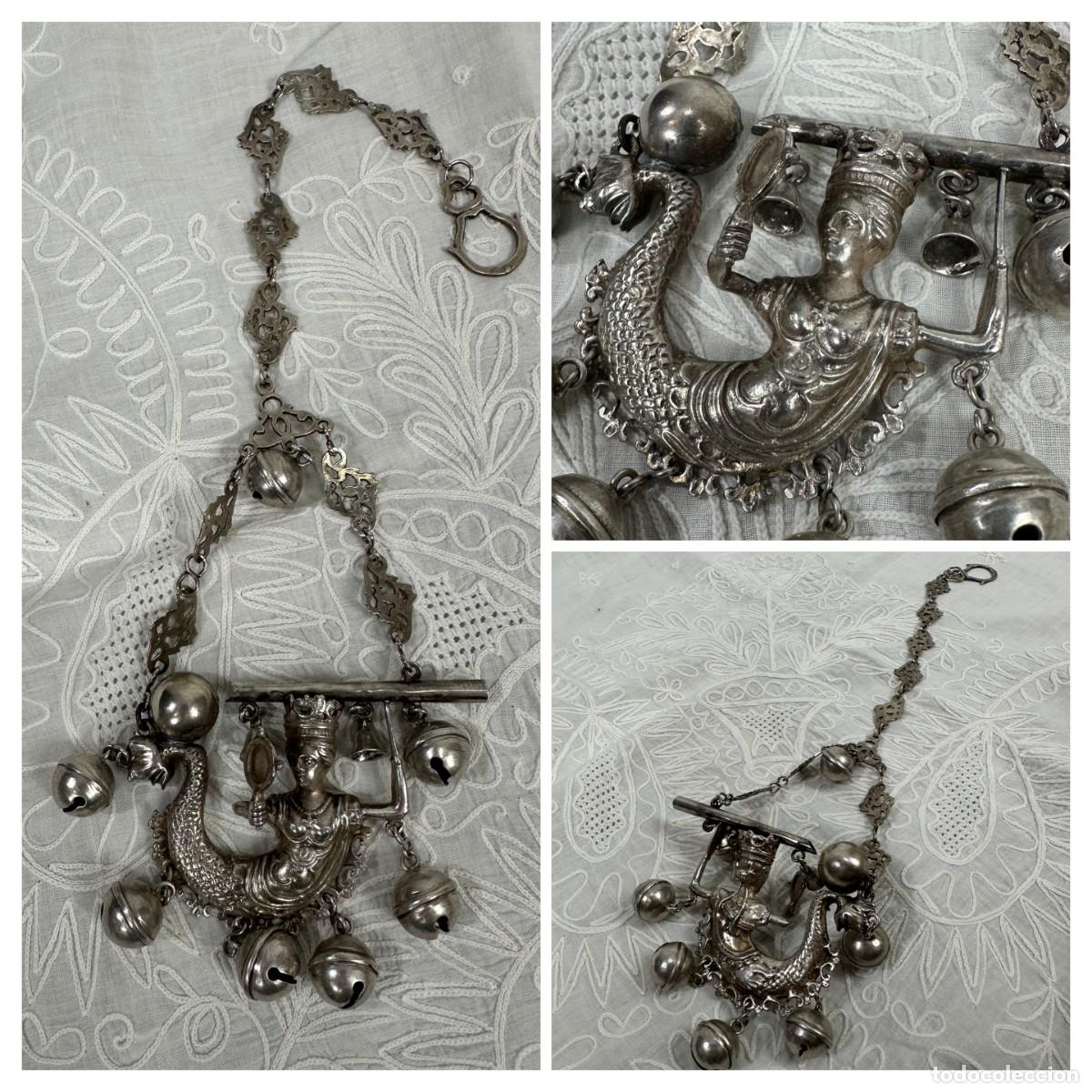 Joyeria: Sirena de plata. Amuleto - Foto 1