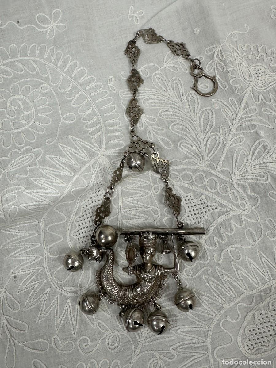 Joyeria: Sirena de plata. Amuleto - Foto 2