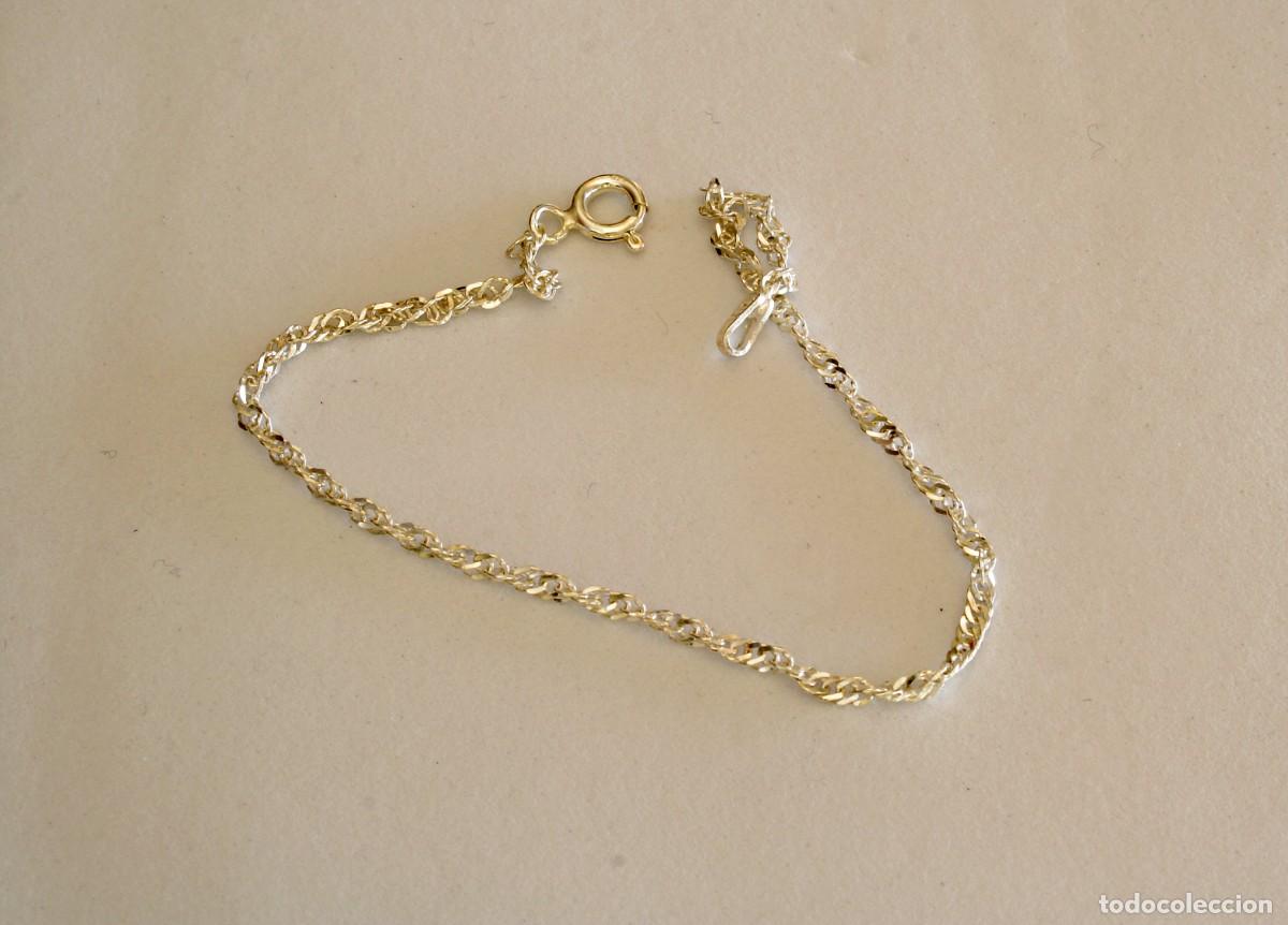 Joyeria: PULSERA ESCLAVA EN PLATA CONTRASTADA 925, 17 cm. - Foto 1