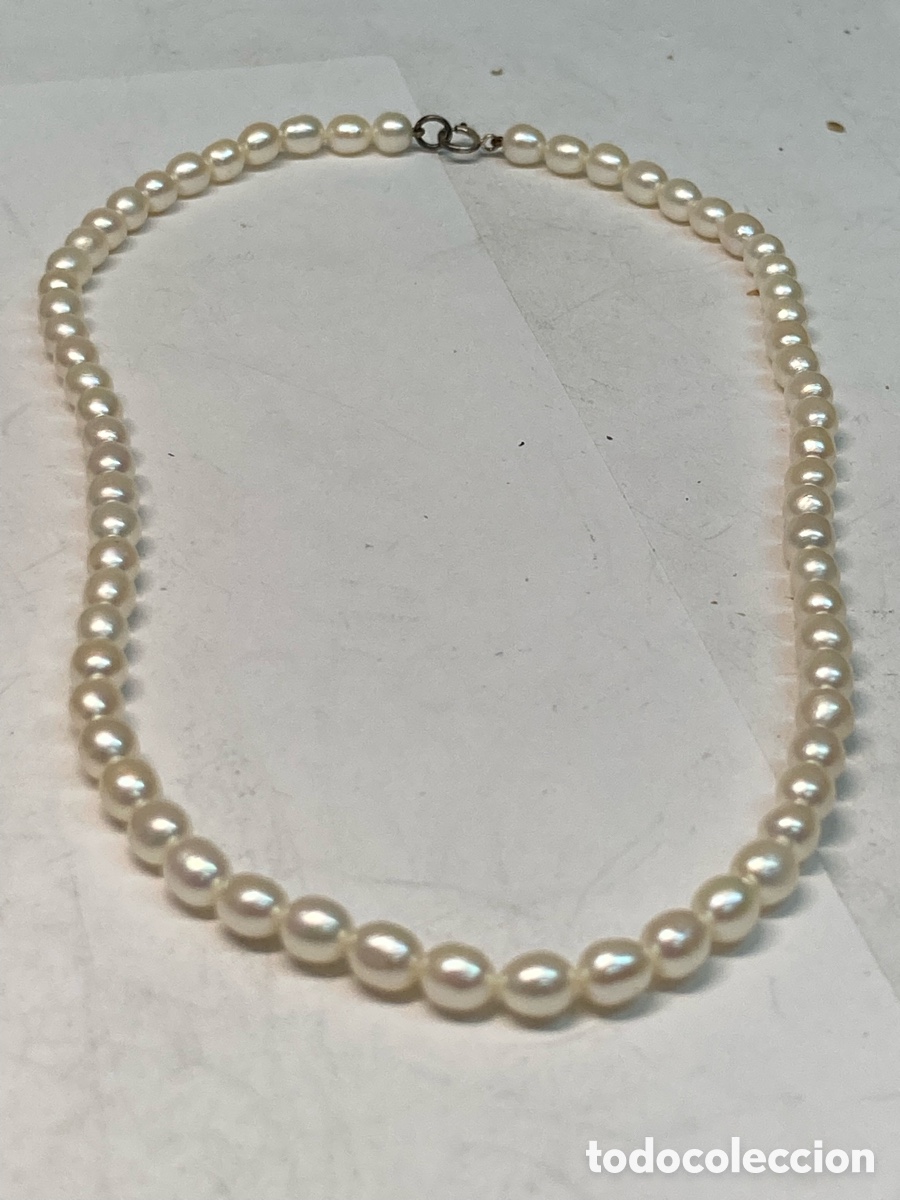 Joyeria: Collar de plata y perlas CC142 - Foto 1