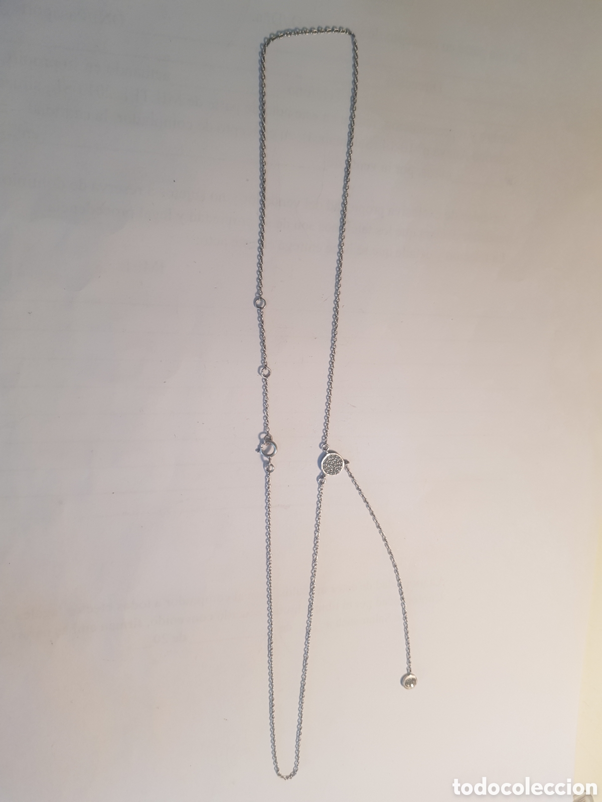 Joyeria: #975 Cadena plata de ley 925 46cm - Foto 1