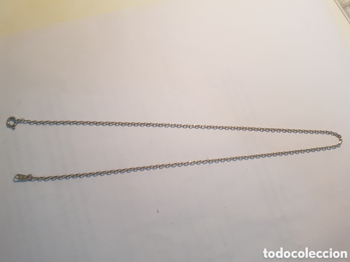 Joyeria: #980 Cadena plata de ley 925 41cm - Foto 1