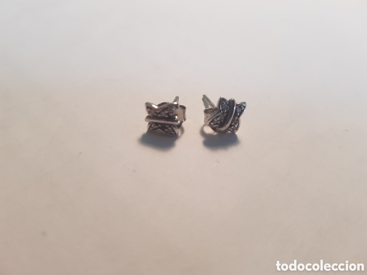 Joyeria: #984 Pendientes plata de ley 925 0,7cm - Foto 1