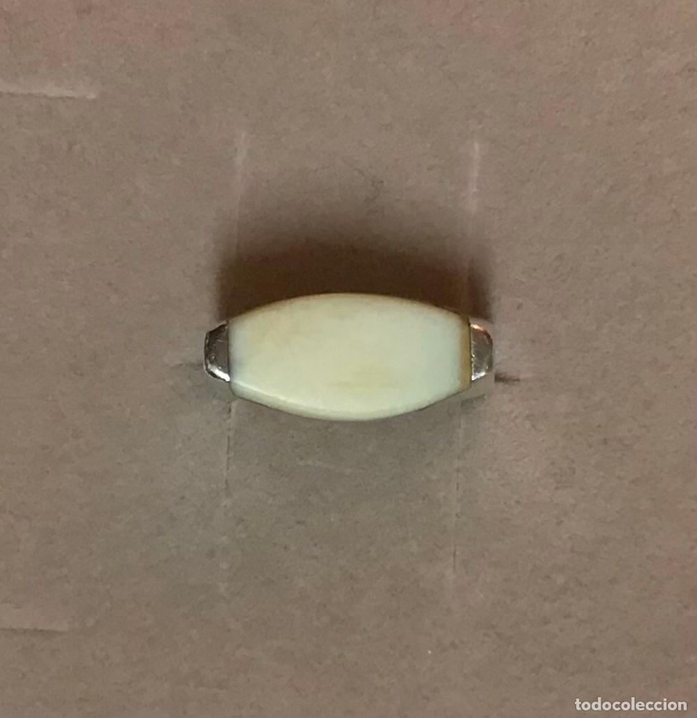 Joyeria: ANILLO DE PLATA Y HUESO - Foto 2