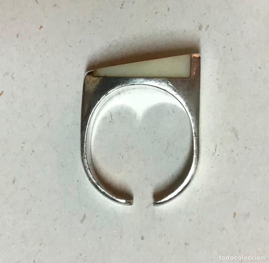 Joyeria: ANILLO DE PLATA Y HUESO - Foto 3