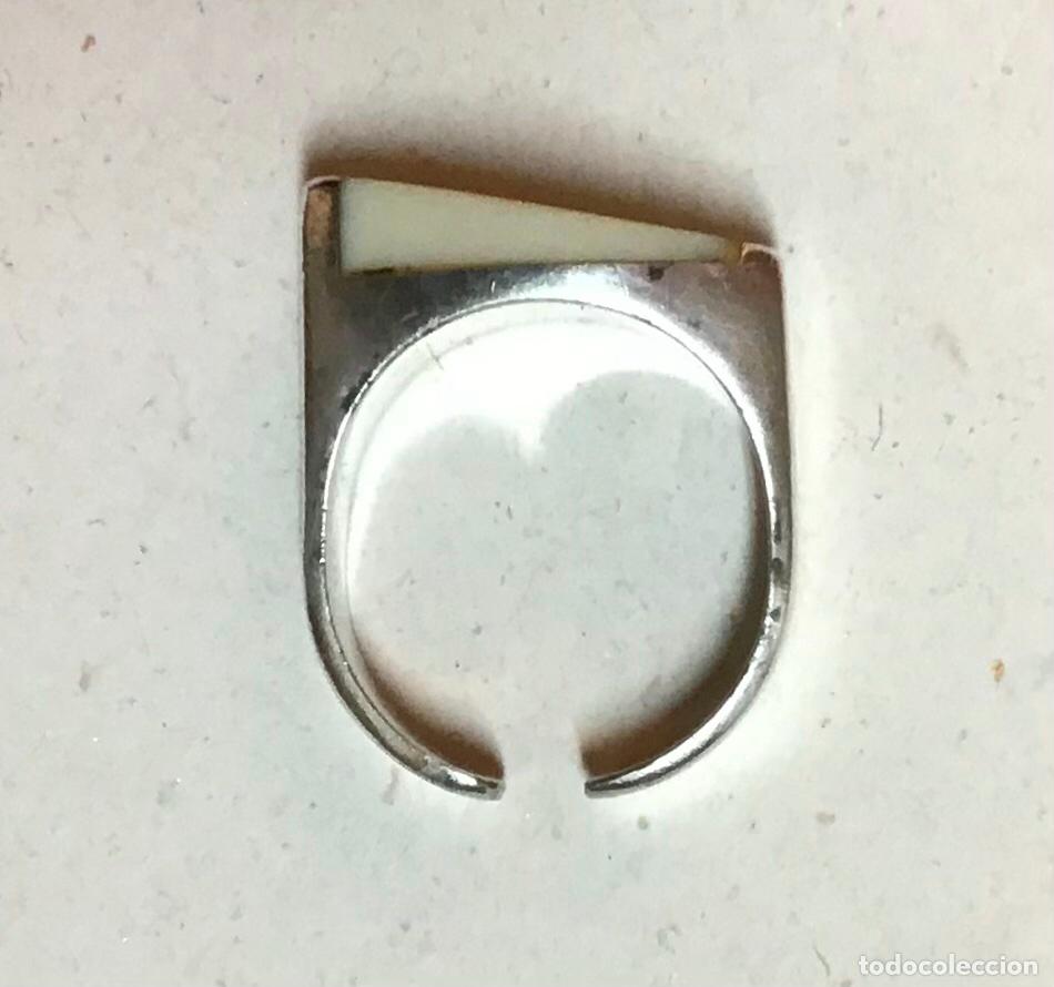 Joyeria: ANILLO DE PLATA Y HUESO - Foto 1