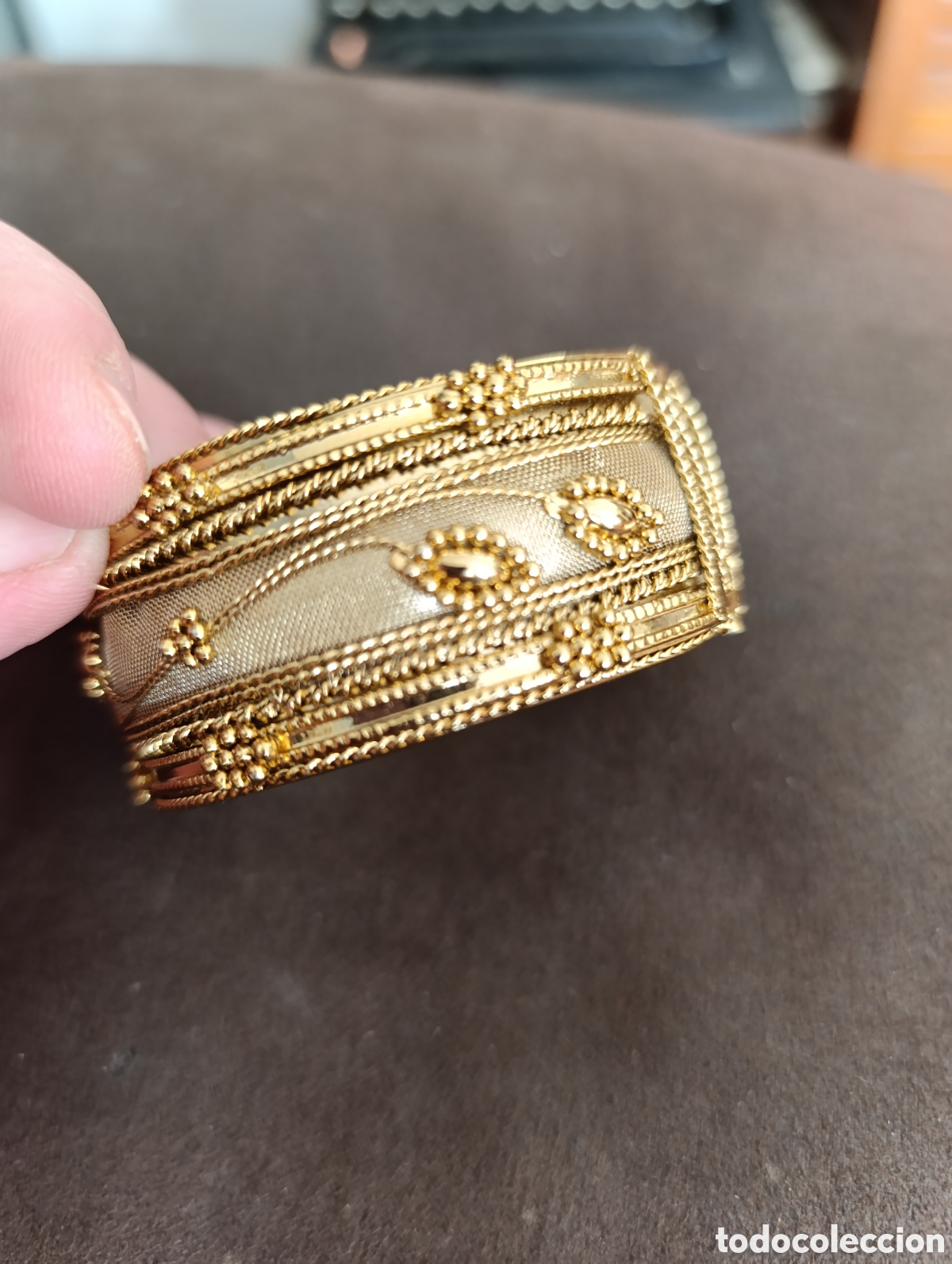 Joyeria: PULSERA R&Iacute;GIDA VINTAGE,6.5 CM DI&Aacute;METRO - Foto 1