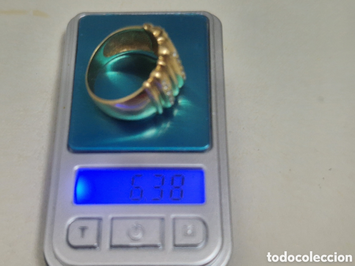 Joyeria: ANILLO ANCHO ORO 18 K CON CIRCONITAS - Foto 9