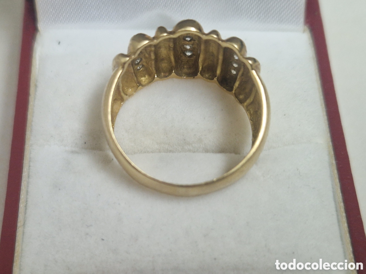 Joyeria: ANILLO ANCHO ORO 18 K CON CIRCONITAS - Foto 11