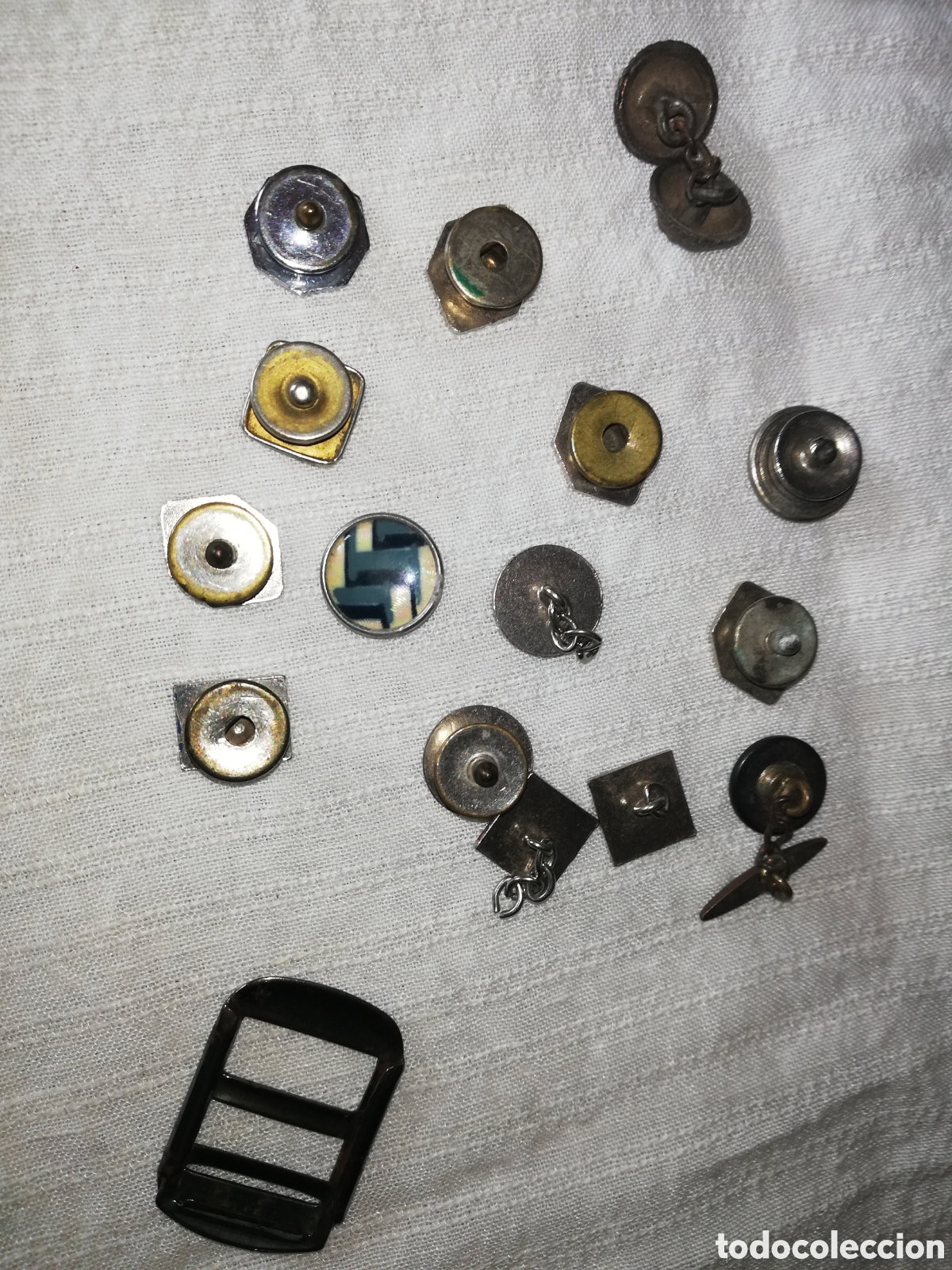 Joyeria: ANTIGUOS GEMELOS, METAL LABRADO - Foto 6
