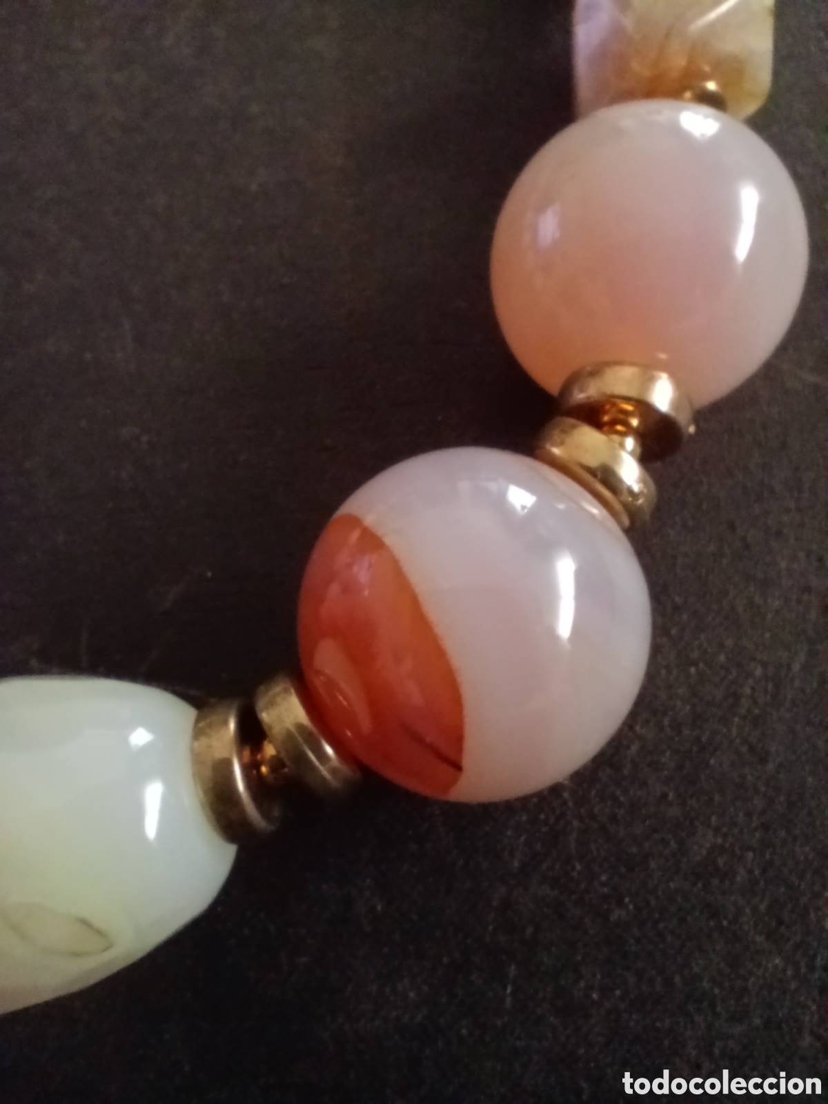 Joyeria: COLLAR PIEDRA NATURAL, VINTAGE,BOHO - Foto 4