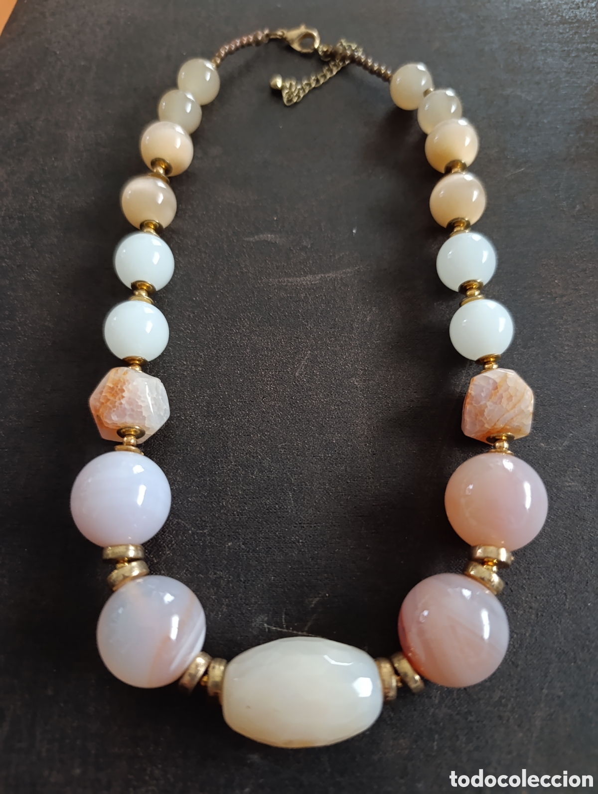 Joyeria: COLLAR PIEDRA NATURAL, VINTAGE,BOHO - Foto 1