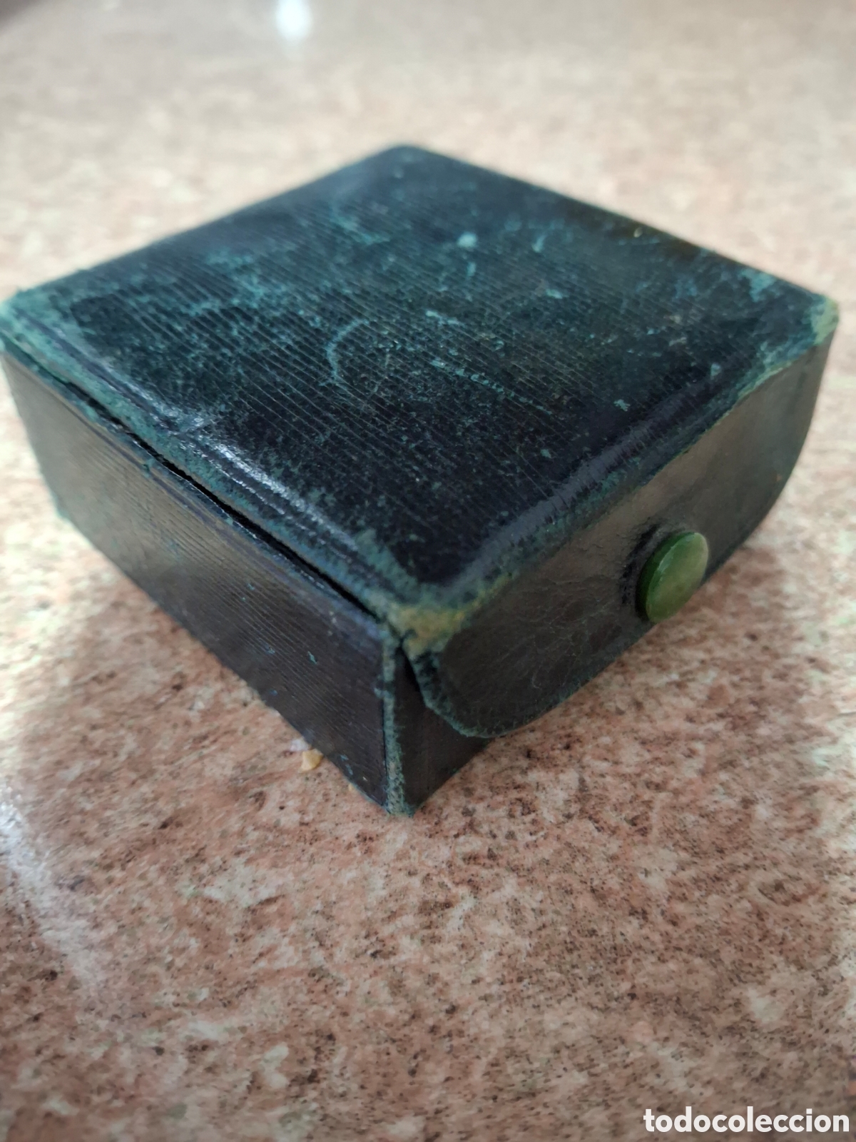 Joyeria: Antigua caja joyer&iacute;a. Verde - Foto 4