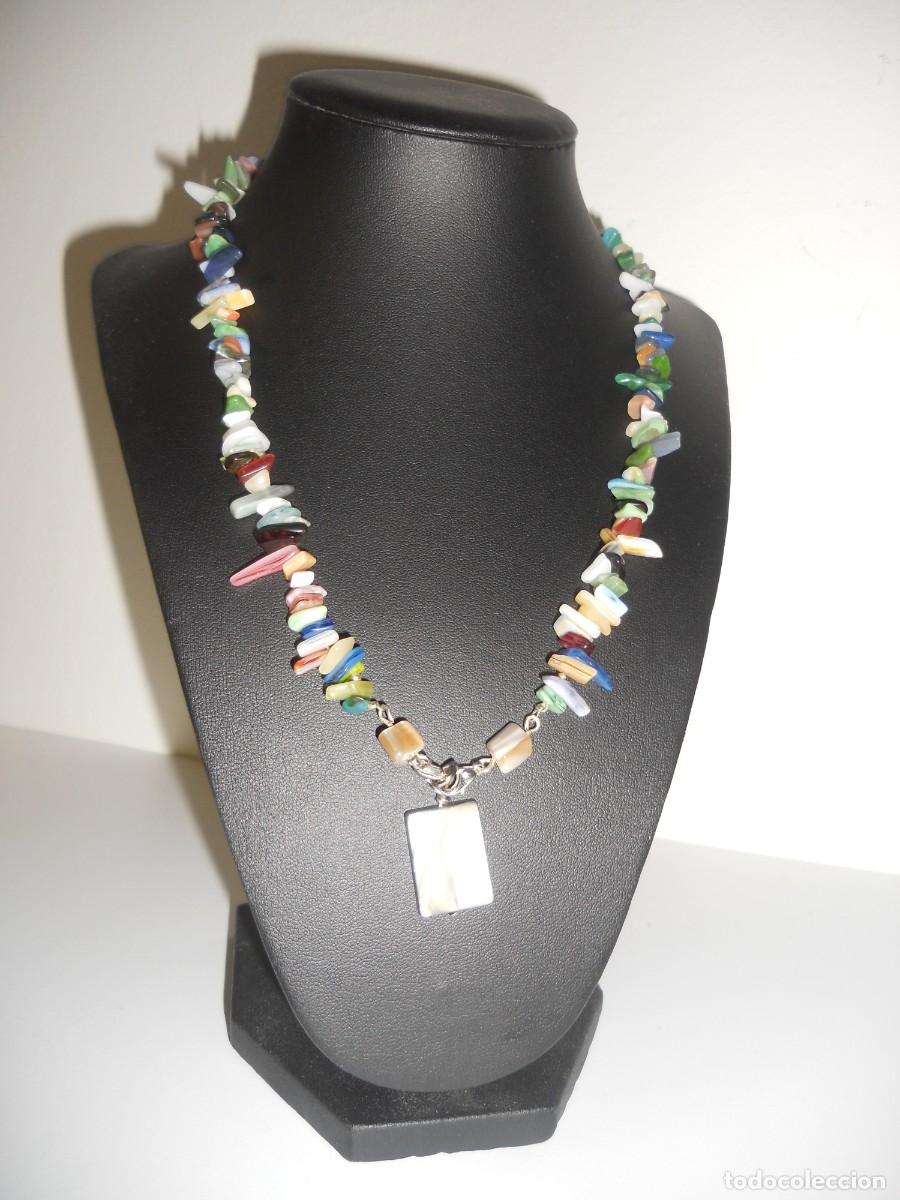 Joyeria: PRECIOSO COLLAR DE PEDRITAS DE COLORES - Foto 2