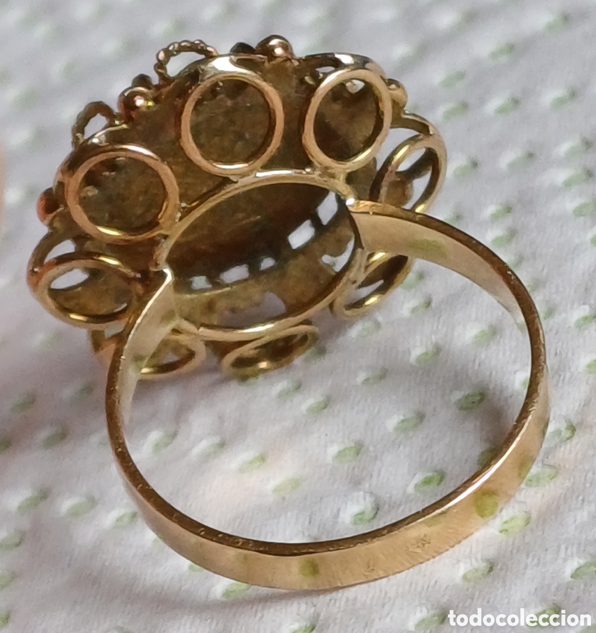 Joyeria: Sortija oro 21y 24 quilates moneda - Foto 9