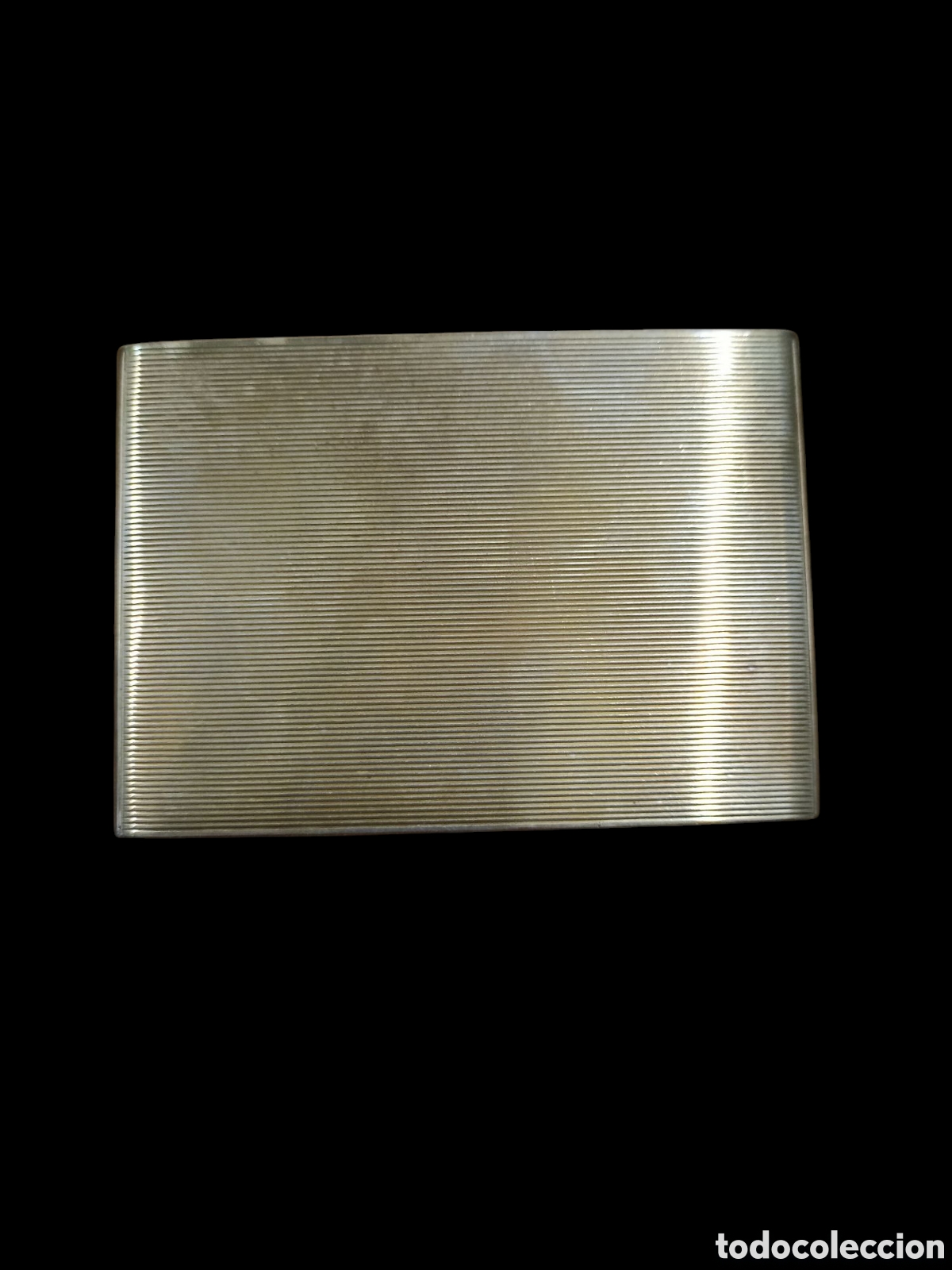 Joyeria: Pitillera de plata marcada - Foto 1