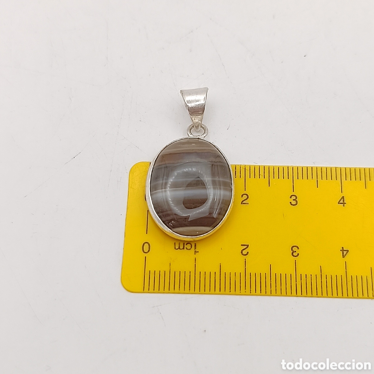 Joyeria: Hermoso collar de &aacute;gata marr&oacute;n - Foto 4