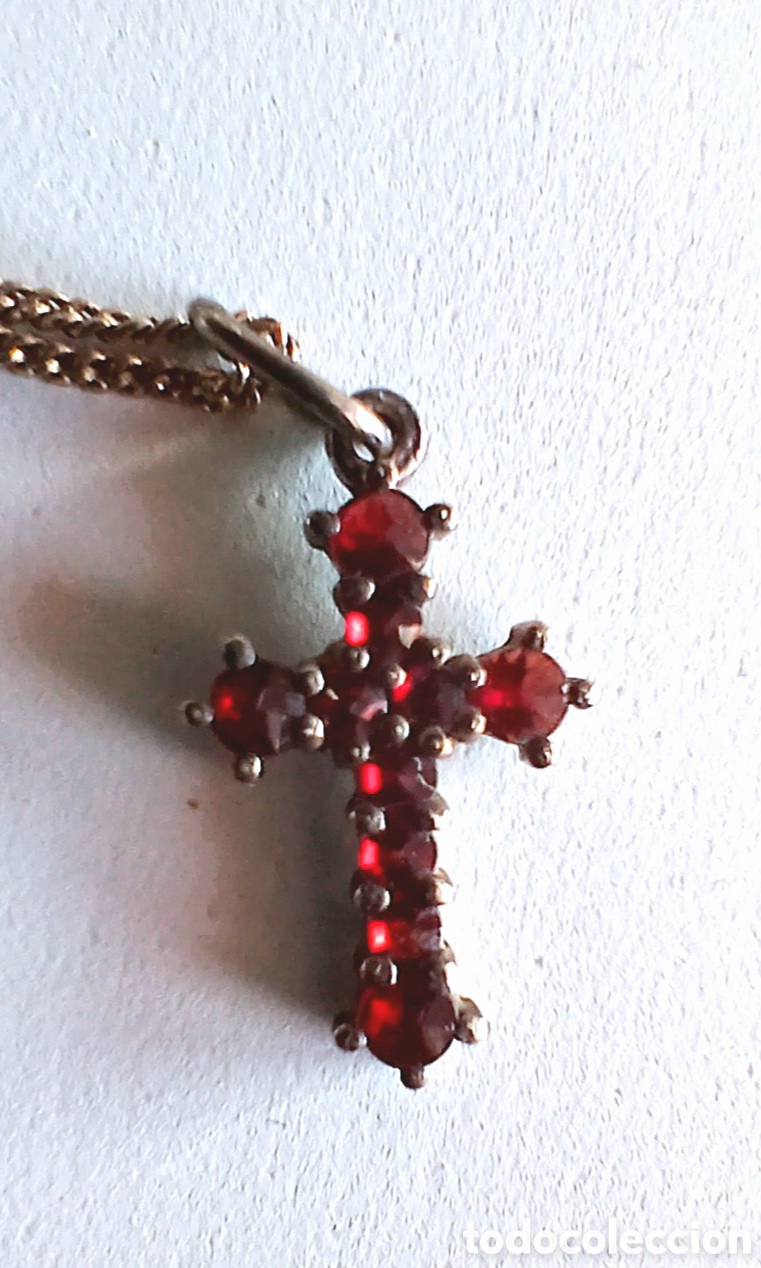 Joyeria: Collar de plata con rub&iacute;es naturales - Foto 8