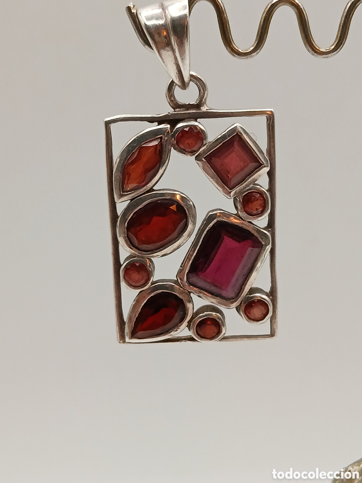 Joyeria: Colgante plata 925mls y granate - Foto 4