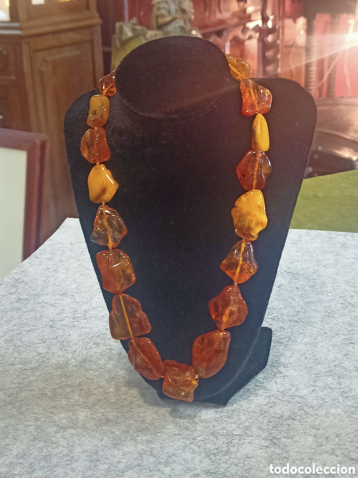 Joyeria: Collar en Ambar . siglo XX. REF-5437.ca4 - Foto 1