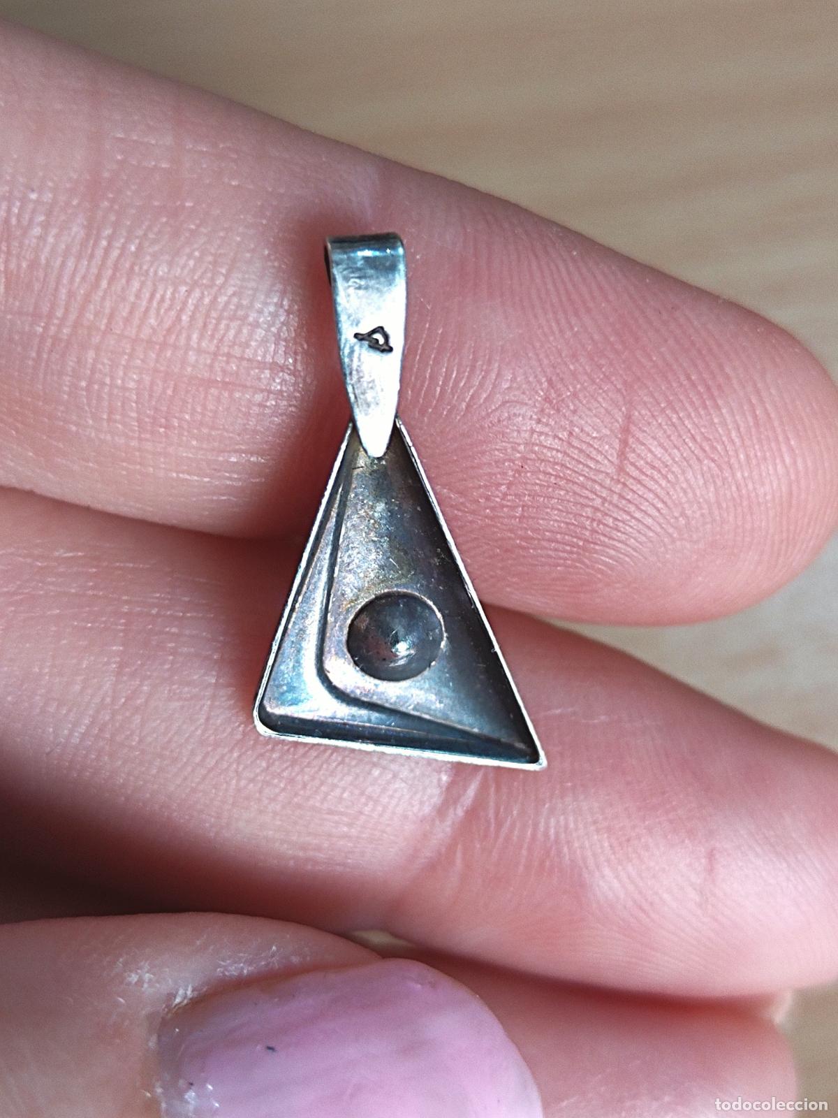 Joyeria: Colgante de plata de ley, con circonita. - Foto 2