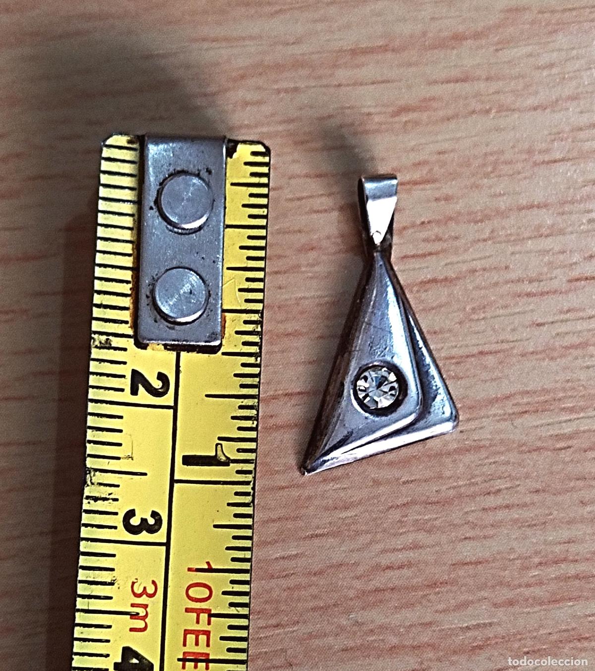 Joyeria: Colgante de plata de ley, con circonita. - Foto 4