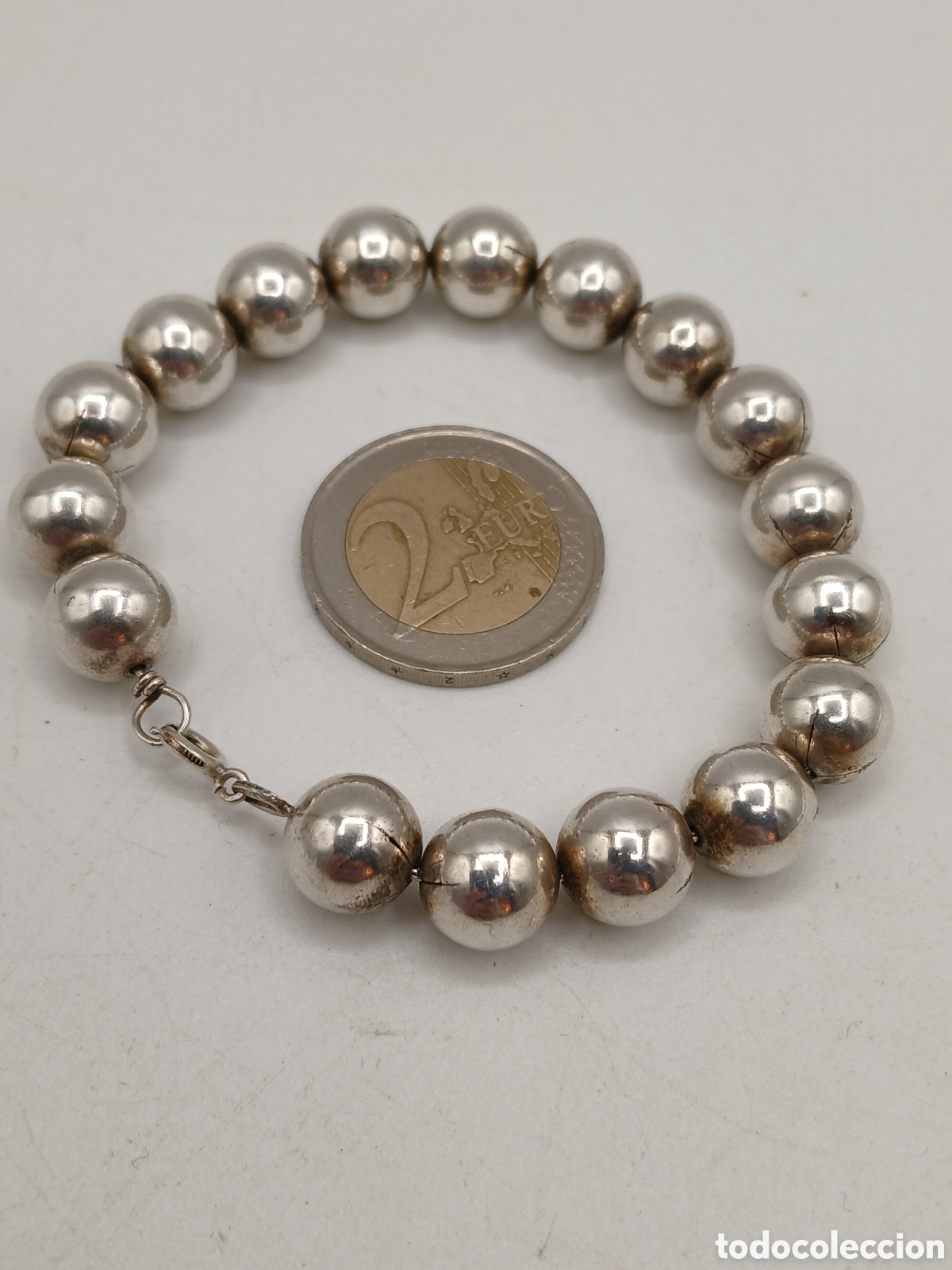 Joyeria: Pulsera cuentas plata 925mls - Foto 3