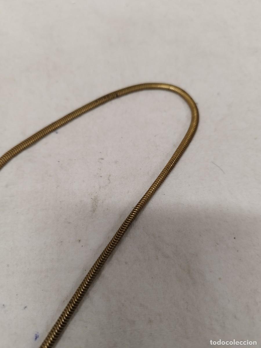 Joyeria: Antigua cadena, cord&oacute;n dorado. - Foto 5