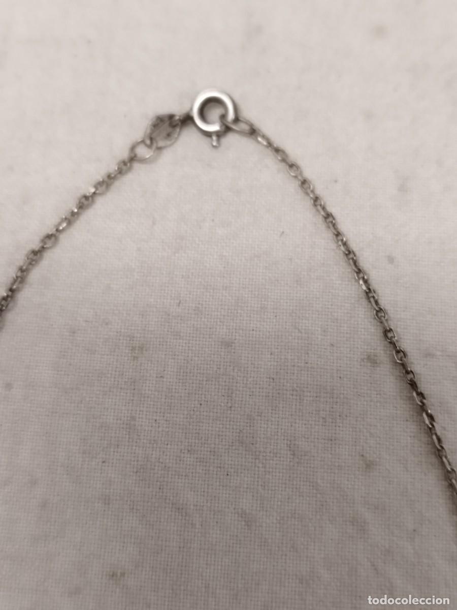 Joyeria: Antigua cadena, collar colgante, con perla. - Foto 4