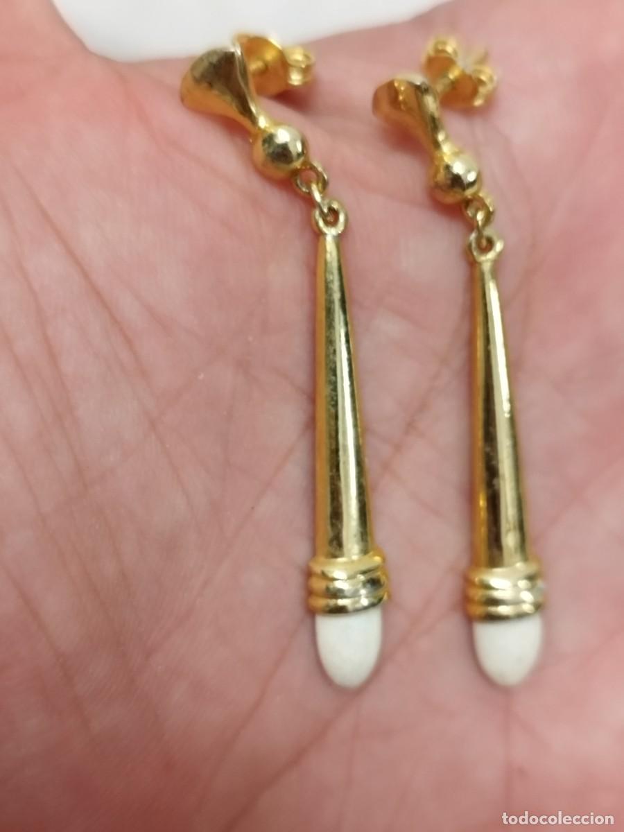 Joyeria: Antigua pareja, par de pendientes. - Foto 3