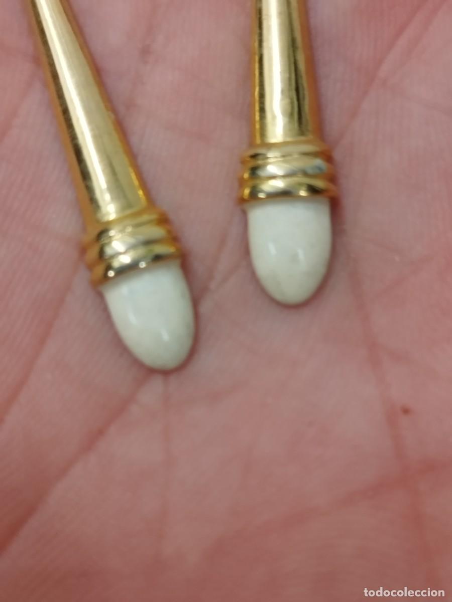 Joyeria: Antigua pareja, par de pendientes. - Foto 4