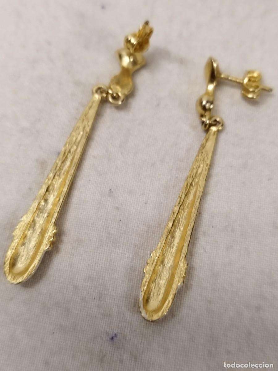 Joyeria: Antigua pareja, par de pendientes. - Foto 5