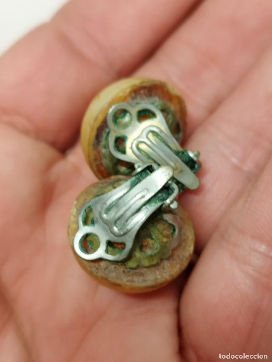 Joyeria: Antigua pareja, par de pendientes. - Foto 3