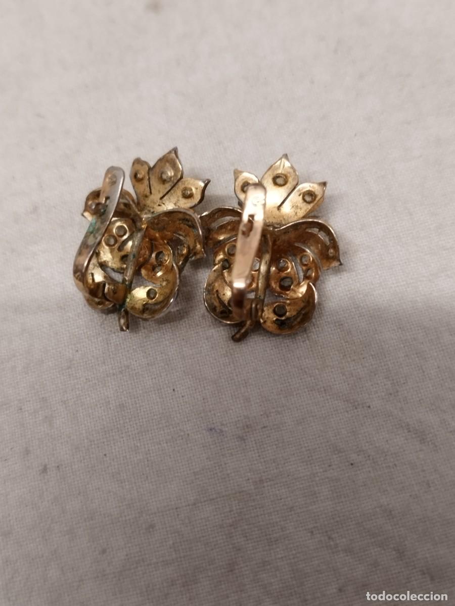 Joyeria: Antigua pareja, par de pendientes. - Foto 4