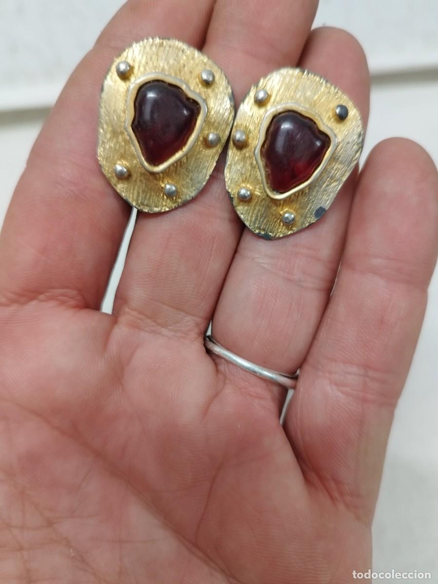 Joyeria: Antigua pareja, par de pendientes. - Foto 1