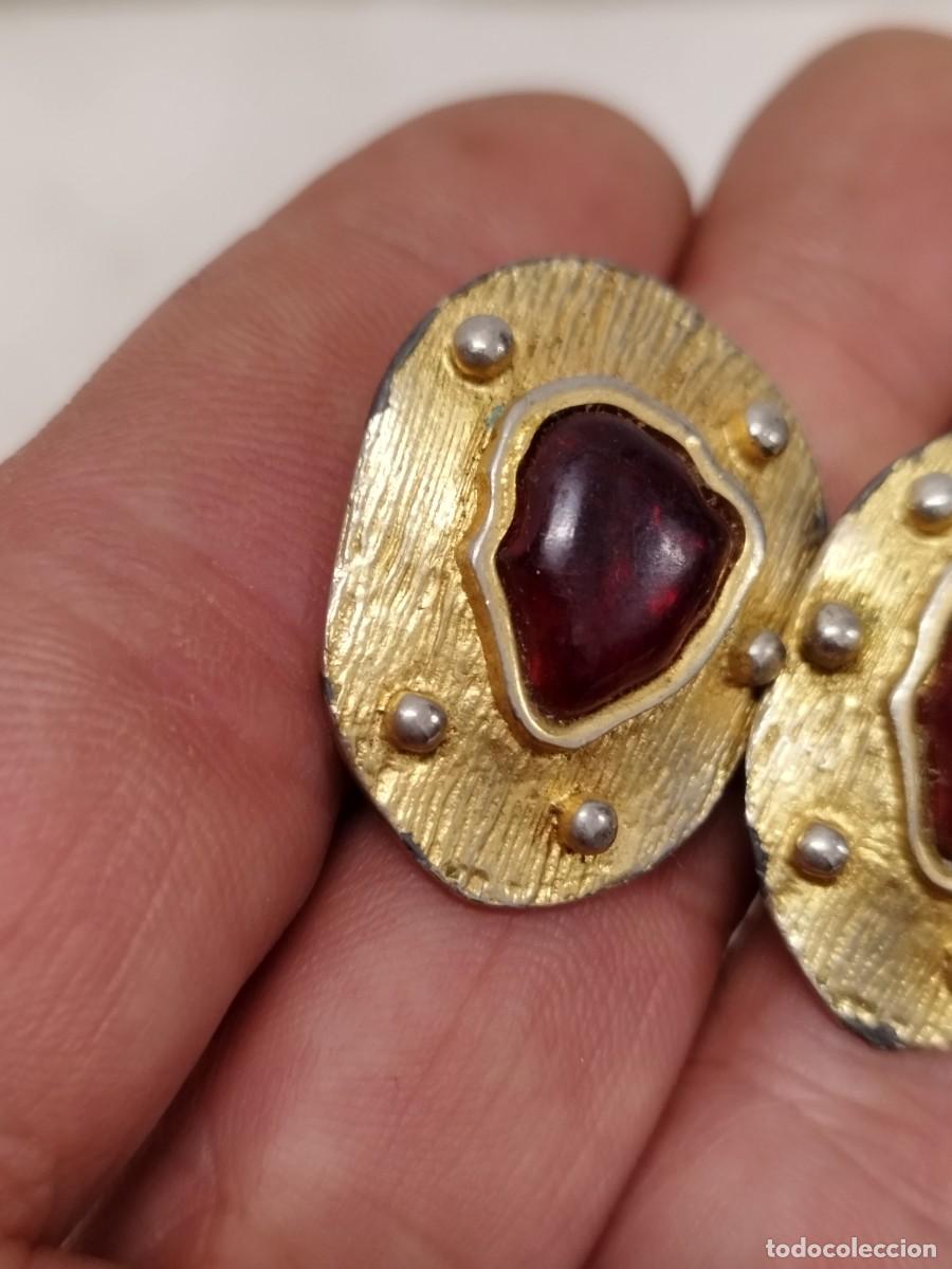 Joyeria: Antigua pareja, par de pendientes. - Foto 4