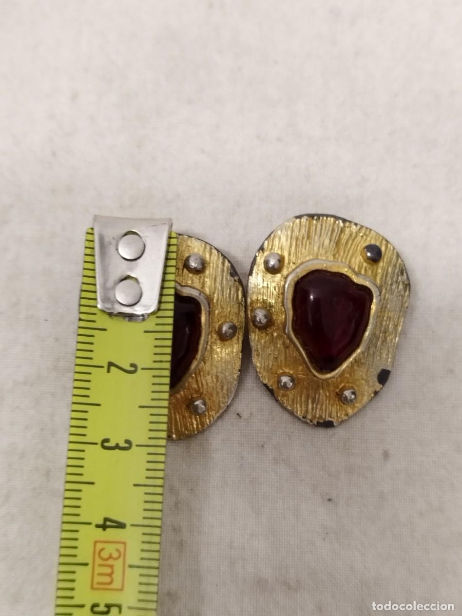 Joyeria: Antigua pareja, par de pendientes. - Foto 7